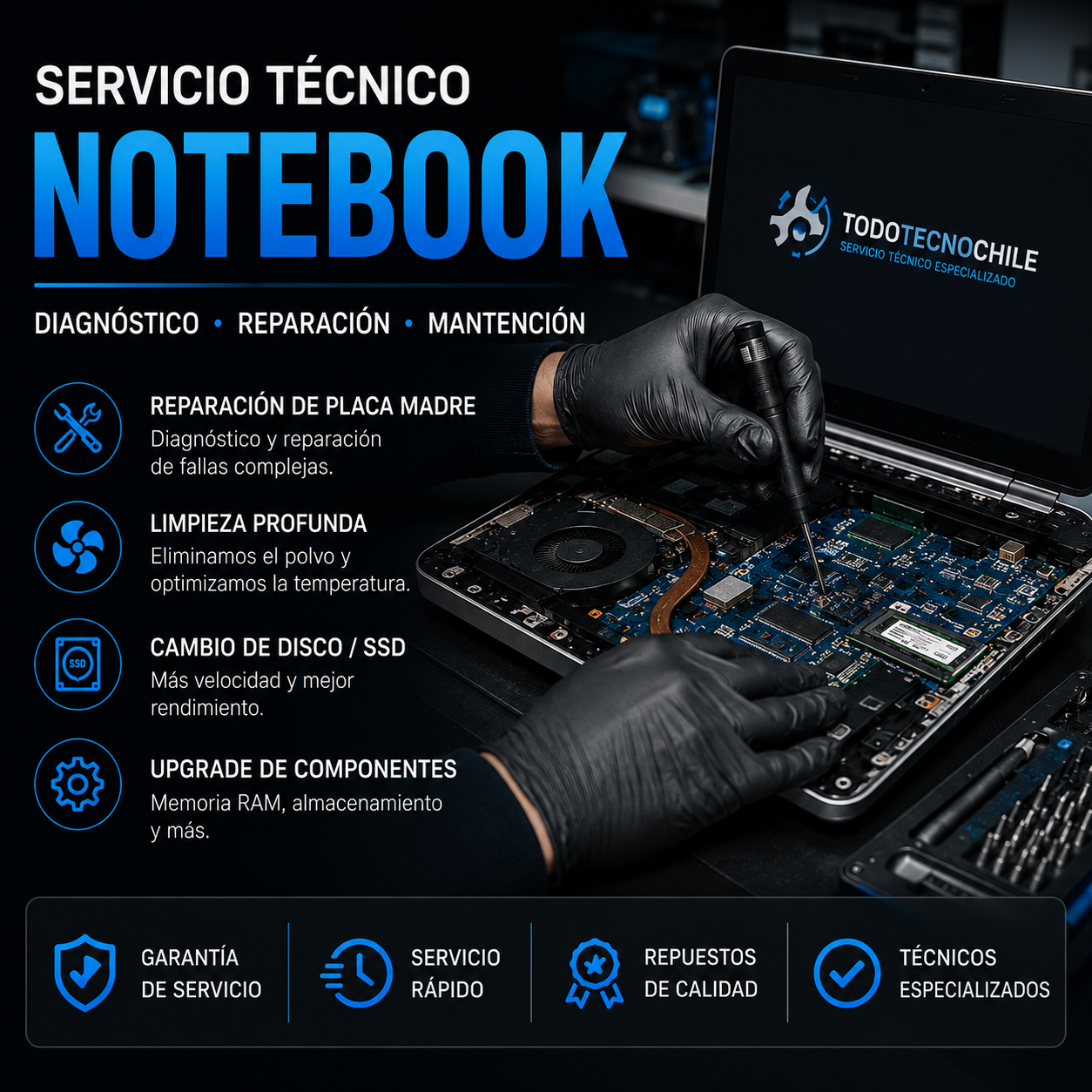 Servicios Técnicos Notebook