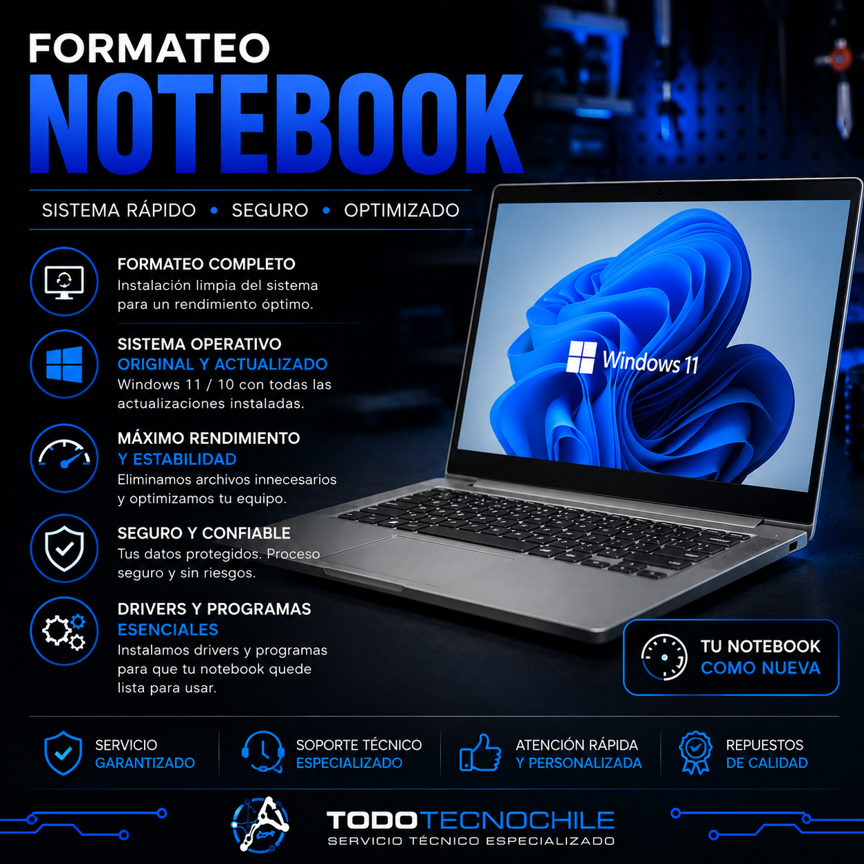 Formateo Notebook